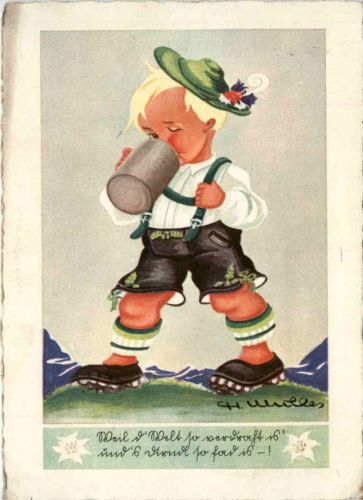Künstlerkarte bier