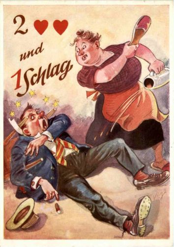 2 und 1 Schlag