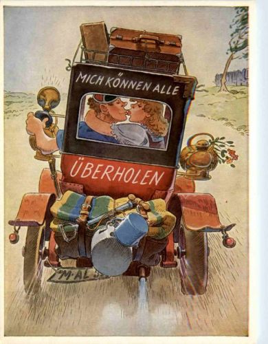 Mich können alle überholen