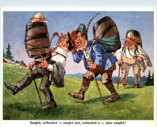 Humor - Saufst schwitzt