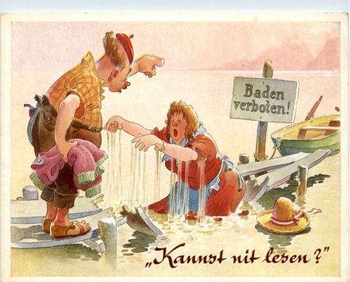 Humor - Kannst nit lesen