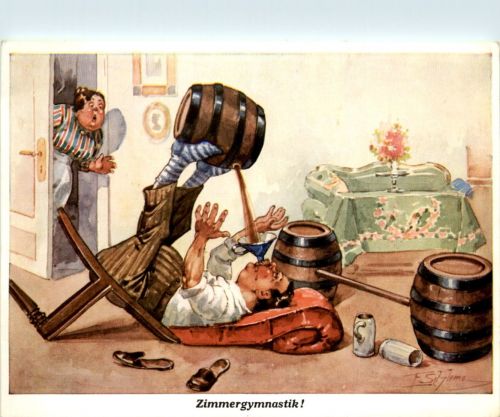 Humor - Zimmergymnastik