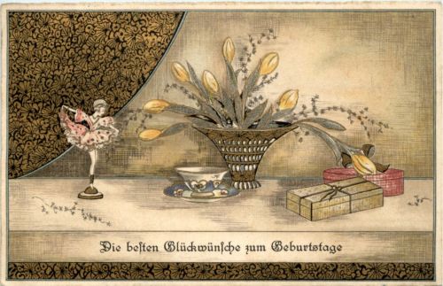 Geburtstag - Jugenstil