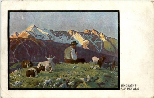 Junghanns - Auf der Alm - Goat Ziegen