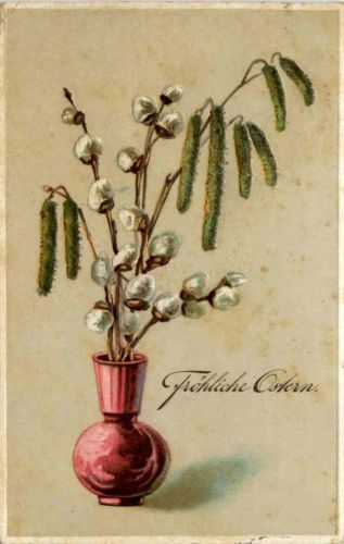 Ostern - Prägekarte