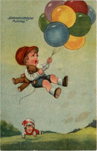 Kind mit Luftballon