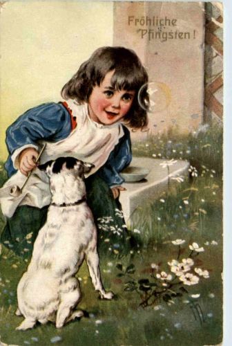 Kind mit Hund