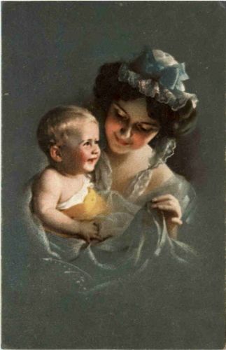 Frau mit Kind