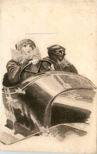 Auto Frau
