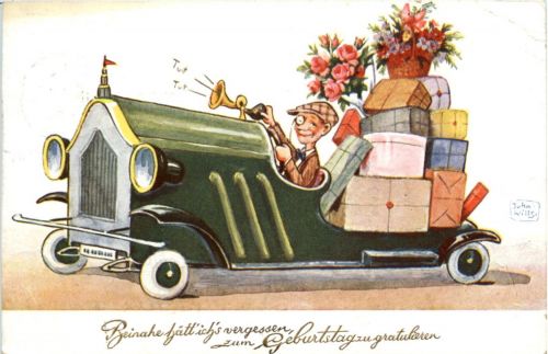 Geburtstag - Auto