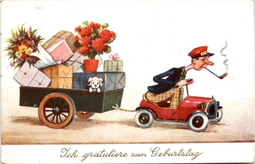 Geburtstag - Auto