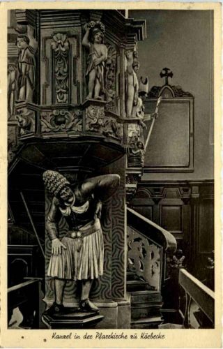 Körbecke - Kanzel in der Pfarrkirche