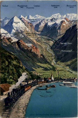 Flüelen - Eisenbahn