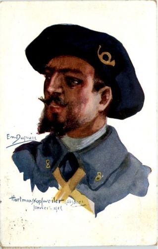 Hartmann Kopfweiler - Künstlerkarte Dupuis