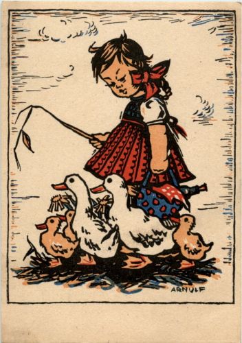 Arnulf - Kind mit Enten