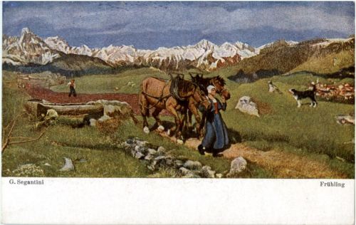 G. Segantini - Frühling