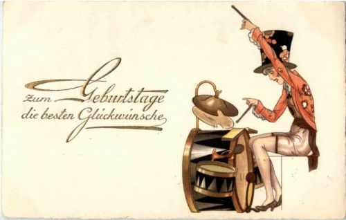 Geburtstag - Schlagzeug