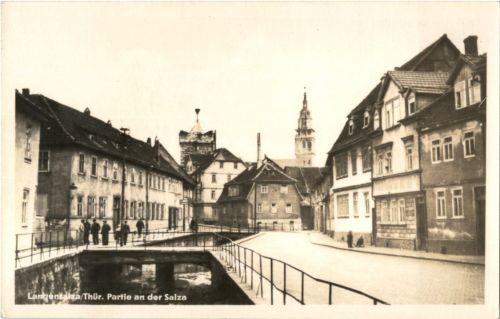 Langensalza - Partie an der Salza
