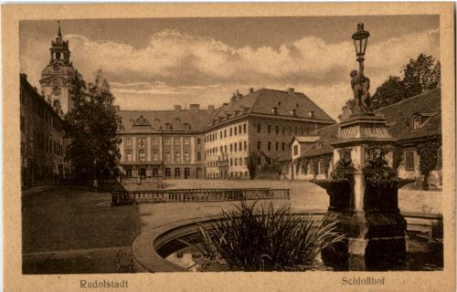 Rudolstadt - Schlosshof