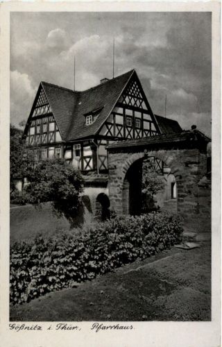 Gössnitz - Pfarrhaus