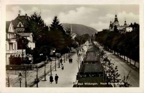 Bad Wildungen - Brunnenallee