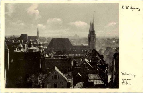 Nürnberg gegen Süden