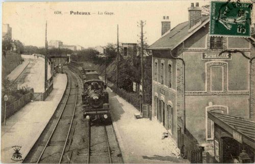 Puteaux - La gare - train