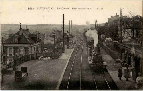 Puteaux - La gare - train