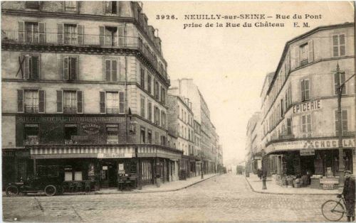 Neuilly sur Seine - Rue du Pont