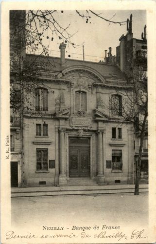 Neuilly sur Seine - Banque de France