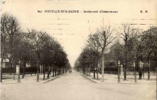 Neuilly sur Seine - Boulevard d Inkermann
