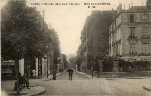 Boulogne sur Seine - Rue de Buzenval