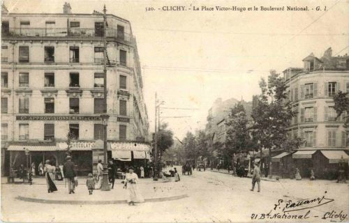 Clichy - La place Victor Hugo