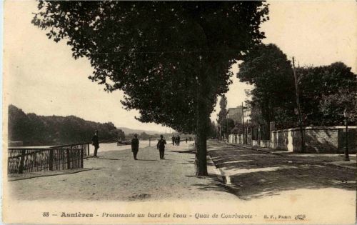 Asnieres - Quai de Courbevoie