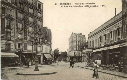 Asnieres - Place de la Comete