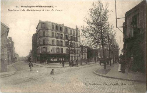 Boulogne Billancourt - Boulevard de Strasbourg