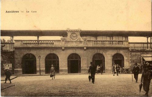 Asnieres - La gare