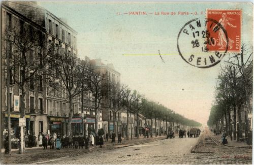 Pantin - La Rue de Paris
