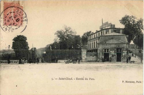 Saint cloud - Entree du Parc