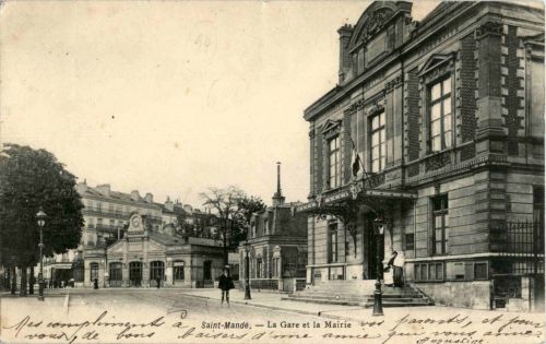 Saint Mande - La gare