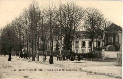 Nogent sur Marne - Institution de M Letellier