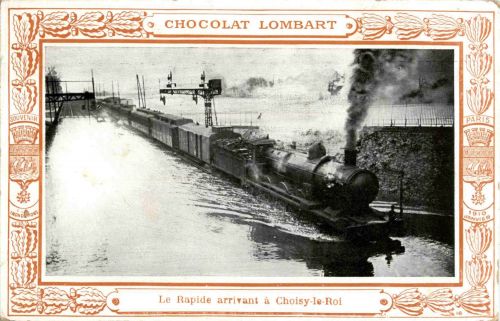 Choisy le Roi - Le Rapide arrivant - Train