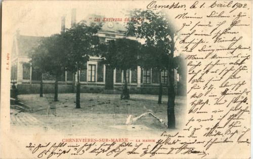 Chenevieres sur Marne - La Mairie