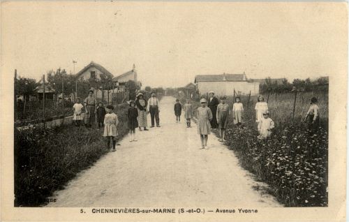 Chenevieres sur Marne - Avenue Yvonne