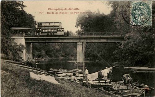 Champigny la Bataille - Tramway