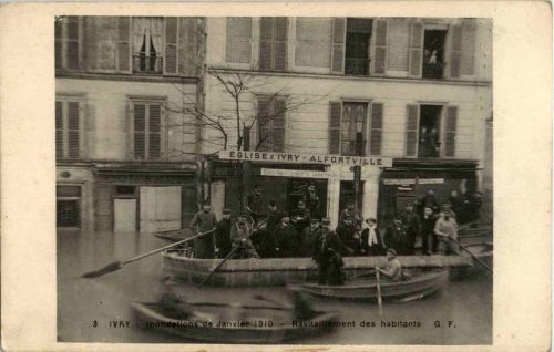 Ivry - Inondations 1910