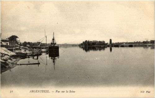 Argenteuil - Vue sur la Seine