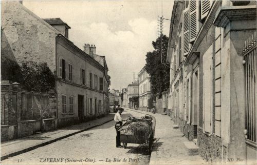 Taverny - La rue de Paris
