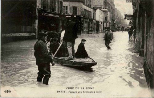 Paris - Crue de la Seine