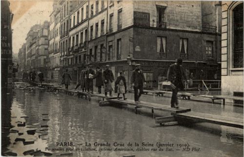 Paris - Inonations 1910